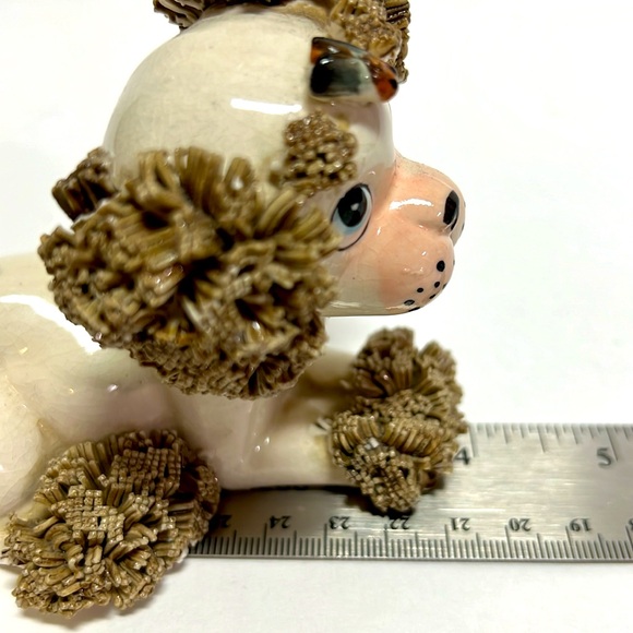 Vintage Spaghetti Poodle dog with Fly on his head - Picture 7 of 11
